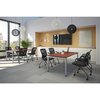 Officesource CoolMesh Collection Nesting Chair with Titanium Gray Frame 7794TNSFNV